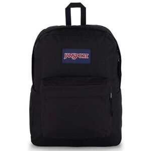 Jansport Superbreak Plus Backpack Black JS0A4QUE NWT